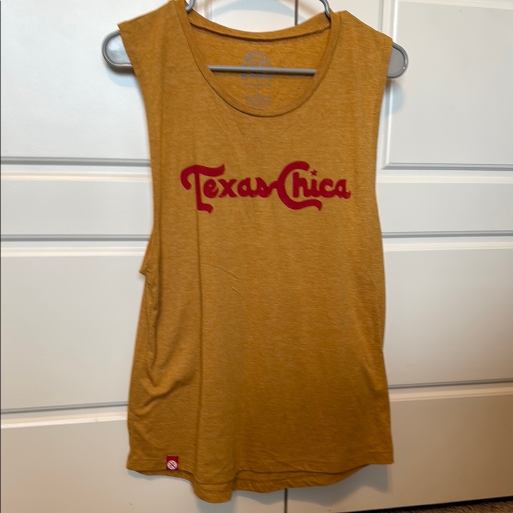 Mustard Sleeveless Top